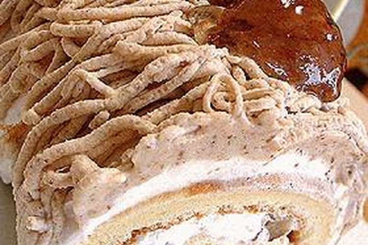 モンブランロールケーキ レシピ 作り方 By ともぷー クックパッド 簡単おいしいみんなのレシピが353万品