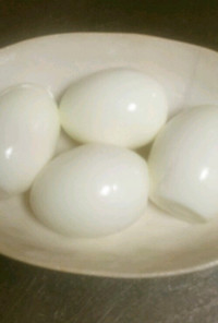 ツルピカゆで卵の作り方☆