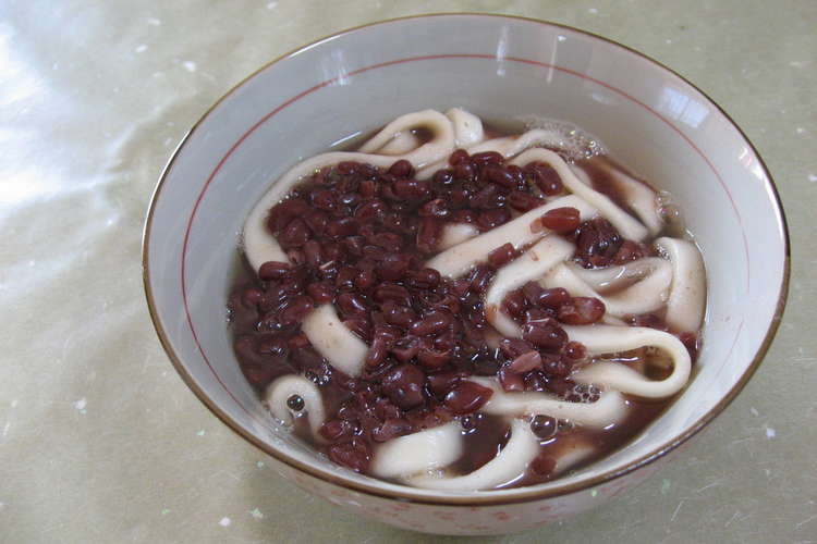 ぜんざいみたいな小豆のほうとう レシピ 作り方 By ゆめじ8 クックパッド 簡単おいしいみんなのレシピが353万品