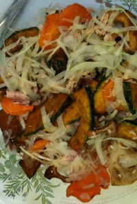 根野菜のサラダ