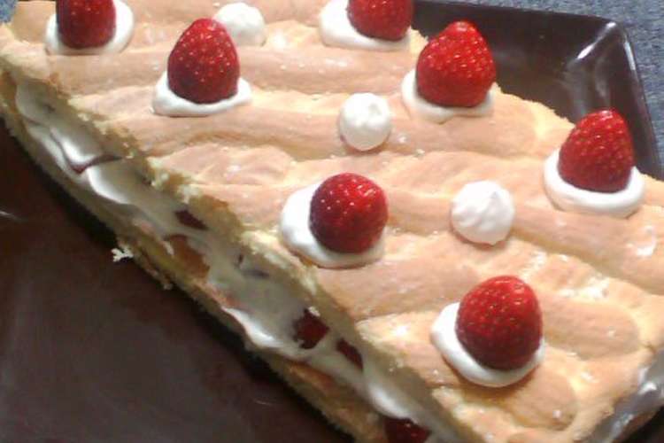 ショートケーキ ビスキュイ風 レシピ 作り方 By T S クックパッド