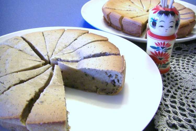 もち粉とあんこで簡単 和風ケーキ レシピ 作り方 By マチャミン クックパッド
