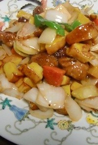 伊達巻と中華名菜でリメイク酢豚