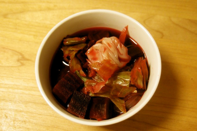 マクロビ養生食☆ビーツの野菜スープの画像