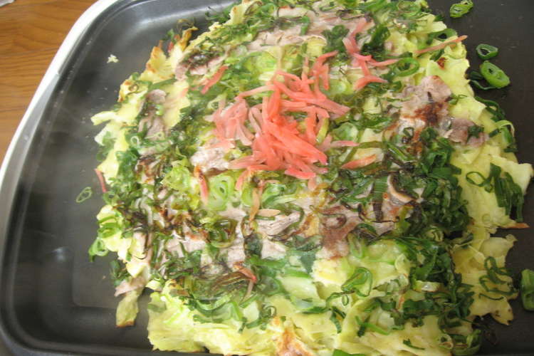 ホットプレートで作るお好み焼き レシピ 作り方 By 淀屋橋ハニワ クックパッド 簡単おいしいみんなのレシピが355万品