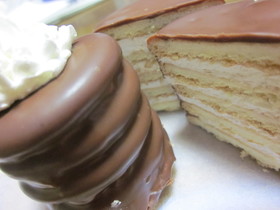 簡単 重ねるだけ ビスケットケーキ がしっとり美味