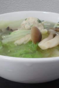 ダイエットレシピ☆ササミ生姜スープ