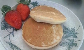 ふんわり☆米粉のホットケーキ