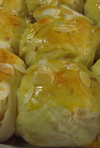 ほんのり甘い胡桃のバターパン