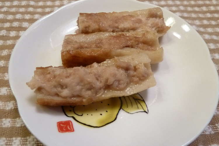 ちくわのとりひき肉詰め レシピ 作り方 By さとみにぃ クックパッド