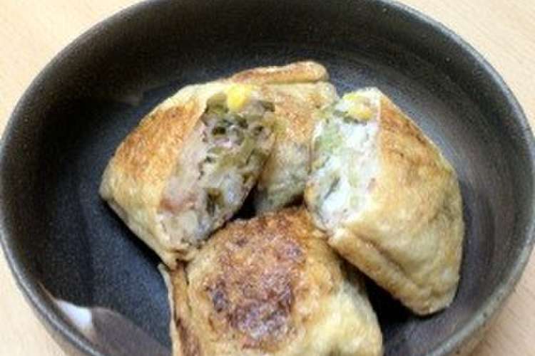 山芋とジャガイモの油揚げ焼コロッケ梅風味 レシピ 作り方 By おやじ犬 クックパッド 簡単おいしいみんなのレシピが357万品