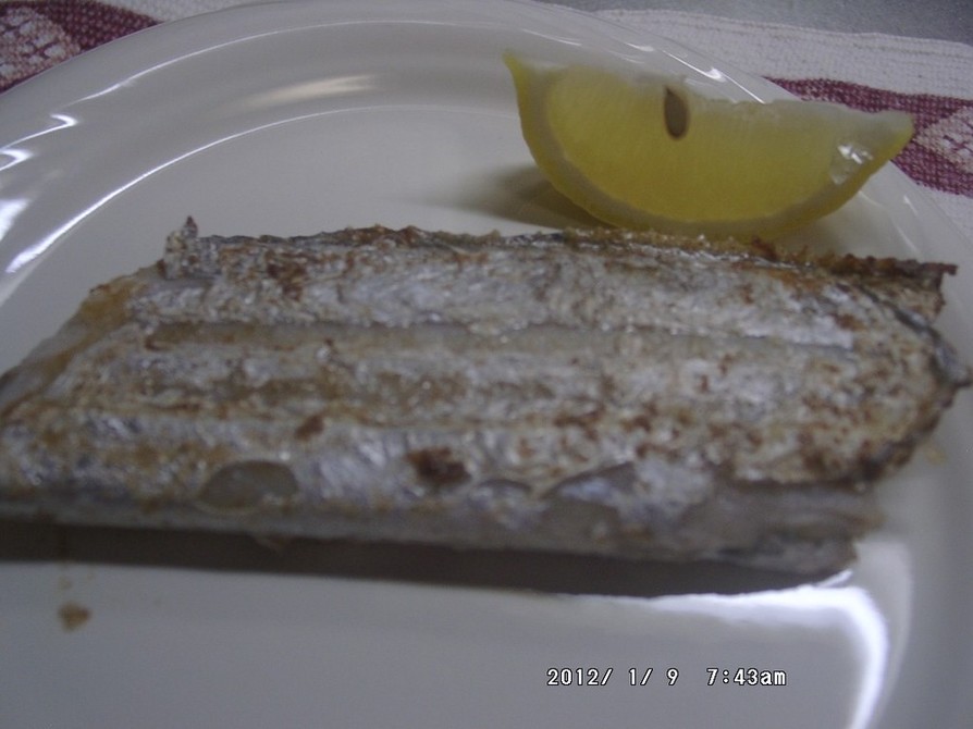 太刀魚のバター焼きの画像