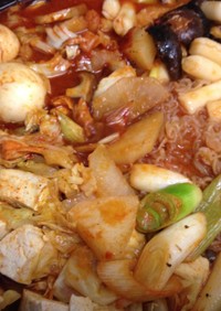 【韓国風】甘辛のとっても美味しいお鍋