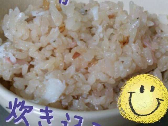 とろかれいとカツオ梅の炊き込みご飯 レシピ 作り方 By Asakotani クックパッド