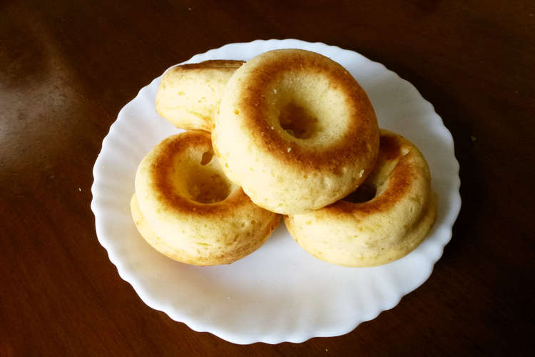 豆腐deクリームチーズ焼きドーナツ レシピ 作り方 By ふろねこ クックパッド