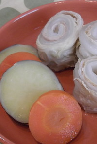 蒸し焼きロール豚白菜　しょうがみそ味