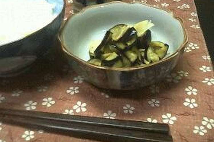 茄子の浅漬けの作り方 レシピ 作り方 By ここあっち クックパッド 簡単おいしいみんなのレシピが360万品