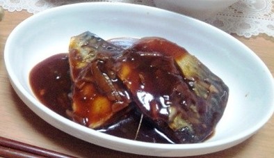 田楽味噌ダレで鯖の味噌煮の写真
