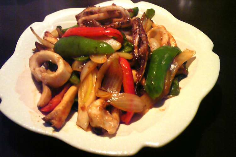 イカとピーマンのピリ辛中華炒め レシピ 作り方 By おかん クックパッド 簡単おいしいみんなのレシピが373万品