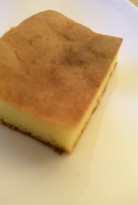 塩豆腐でベイクドチーズケーキ風