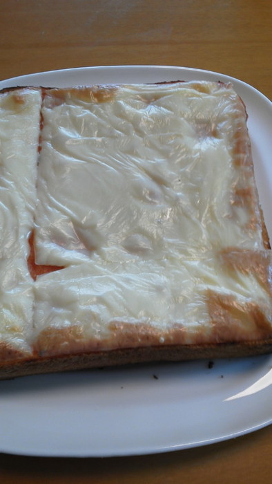 クレソルチーズトーストの写真