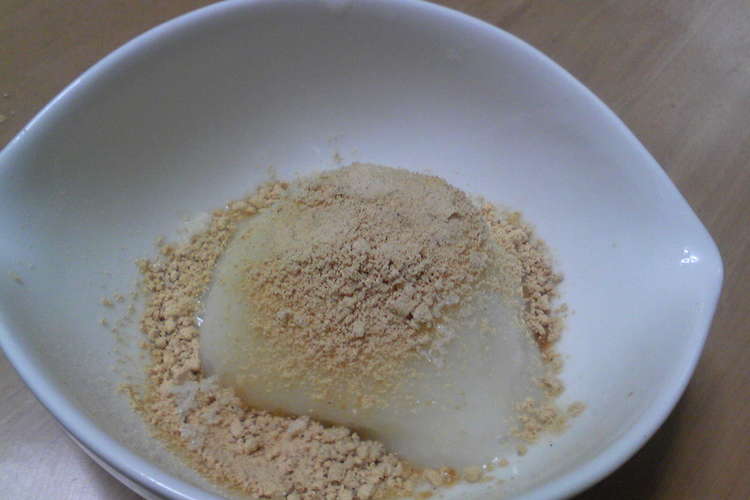 簡単デザート 雪見だいふくきな粉もち レシピ 作り方 By ドレミィ クックパッド 簡単おいしいみんなのレシピが355万品