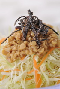 納豆ドレッシング～加奈の関節美サラダ 