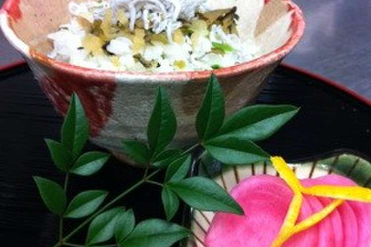 お母さんチョット 京漬物としらすの混ご飯 レシピ 作り方 By 谷口浩和 クックパッド 簡単おいしいみんなのレシピが355万品