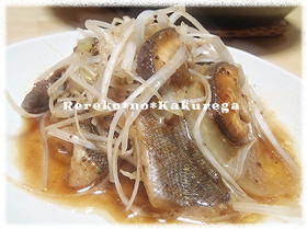 ★タジン鍋で★イサキのトウチジャン蒸し