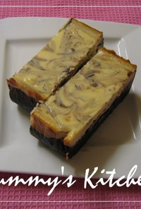 ベイクド☆チョコ＆チーズケーキ