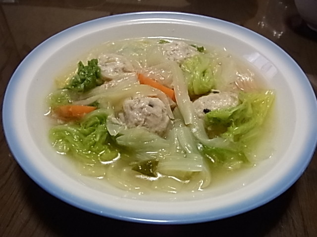 　☆白菜と肉団子のスープ☆の画像