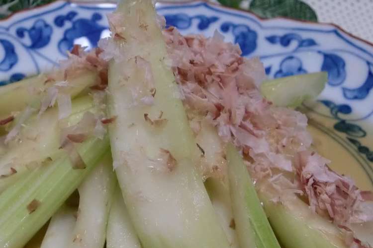 セロリの土佐酢 簡単箸休め レシピ 作り方 By ベルラッキー クックパッド 簡単おいしいみんなのレシピが355万品