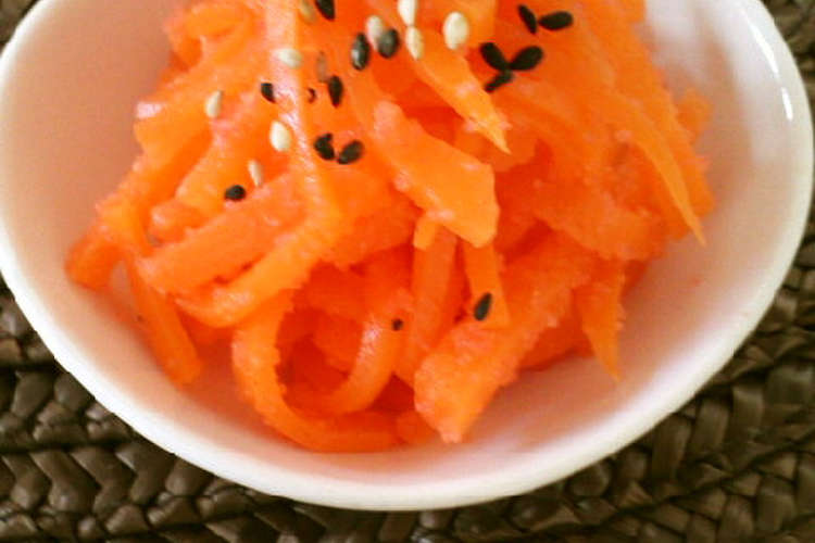 レンチン人参の明太子和え レシピ 作り方 By ミセスあまぐり クックパッド
