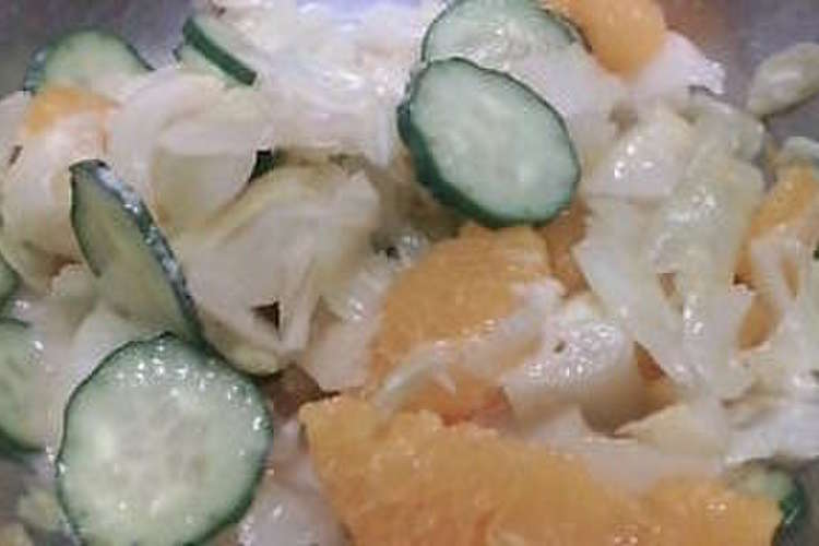 懐かしの給食 みかんサラダ レシピ 作り方 By マリゴン25 クックパッド 簡単おいしいみんなのレシピが349万品