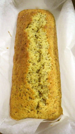 私の紅茶パウンドケーキ!(#´∀`#)/