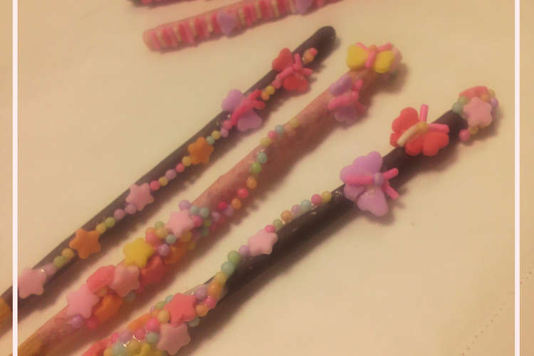 ちょうちょ ひらひら デコポッキー レシピ 作り方 By たむたぁん クックパッド 簡単おいしいみんなのレシピが377万品