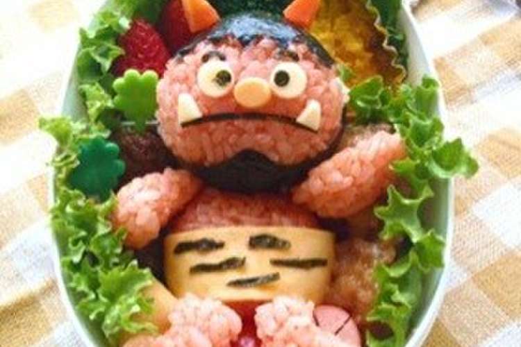 節分キャラ弁 赤鬼くん レシピ 作り方 By ぷっちゅるちゃん クックパッド 簡単おいしいみんなのレシピが362万品