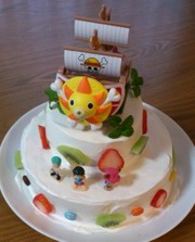 サウザンド・サニー号☆でアイスケーキ♪の写真