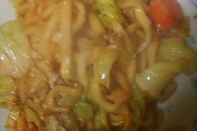 卵入り焼きうどん レシピ 作り方 By ななこっち クックパッド 簡単おいしいみんなのレシピが353万品