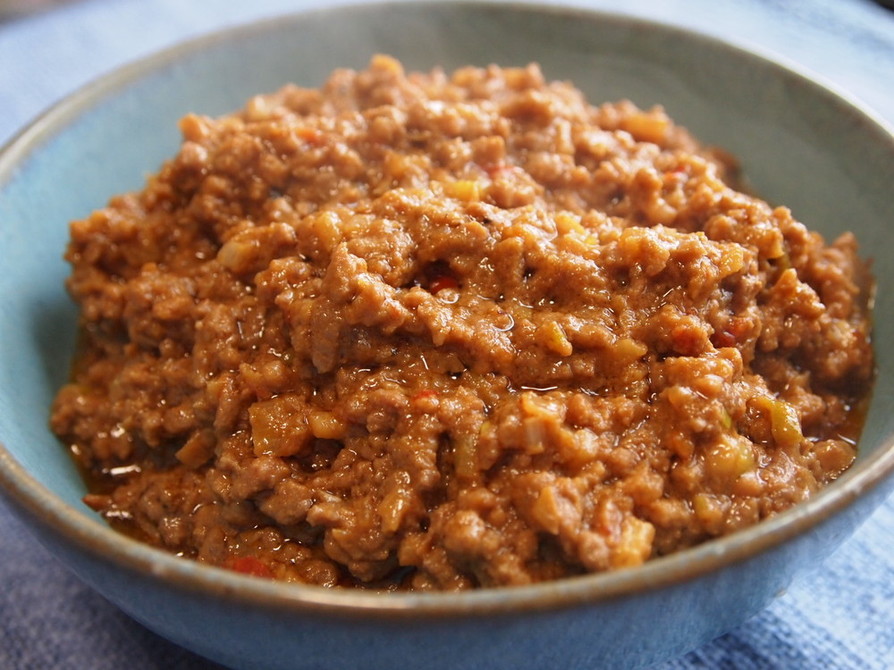 担々麺の肉味噌の画像