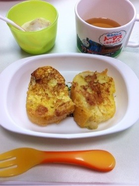 離乳食*ベビのフレンチトースト*
