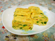 お弁当に♪ちくわねぎマヨ卵焼きの写真