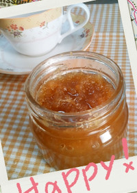 季節限定柚子風味の生姜茶（ジャム）