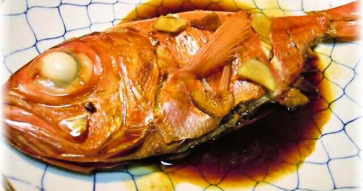 金目鯛の煮付け 煮魚の黄金比 レシピ 作り方 By Kouyoshi クックパッド 簡単おいしいみんなのレシピが360万品