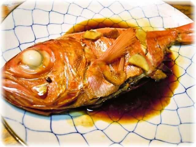 金目鯛の煮付け☆煮魚の黄金比