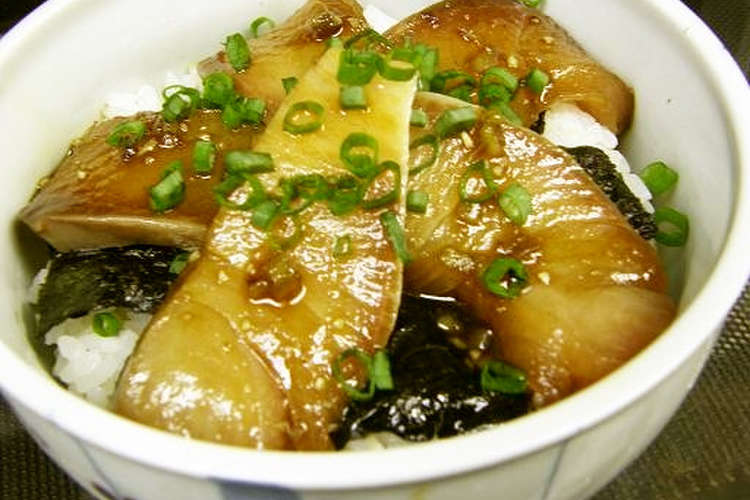 ブリの漬け丼 ニンニク醤油かけ レシピ 作り方 By Mrtado クックパッド 簡単おいしいみんなのレシピが362万品