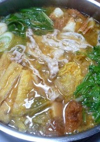 簡単♡わが家の辛味噌鍋(スープ)