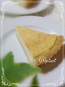 ❤材料3個~簡単濃厚チーズケーキ❤