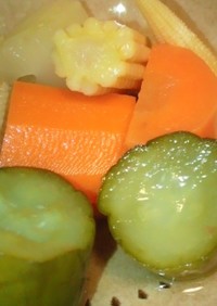 好きな野菜で！とっておき☆自家製ピクルス