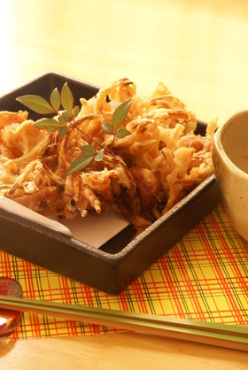 義母レシピ☺野菜かき揚げ